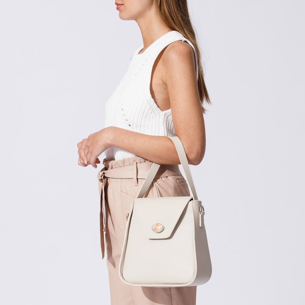 alexander shoulder bag ivory