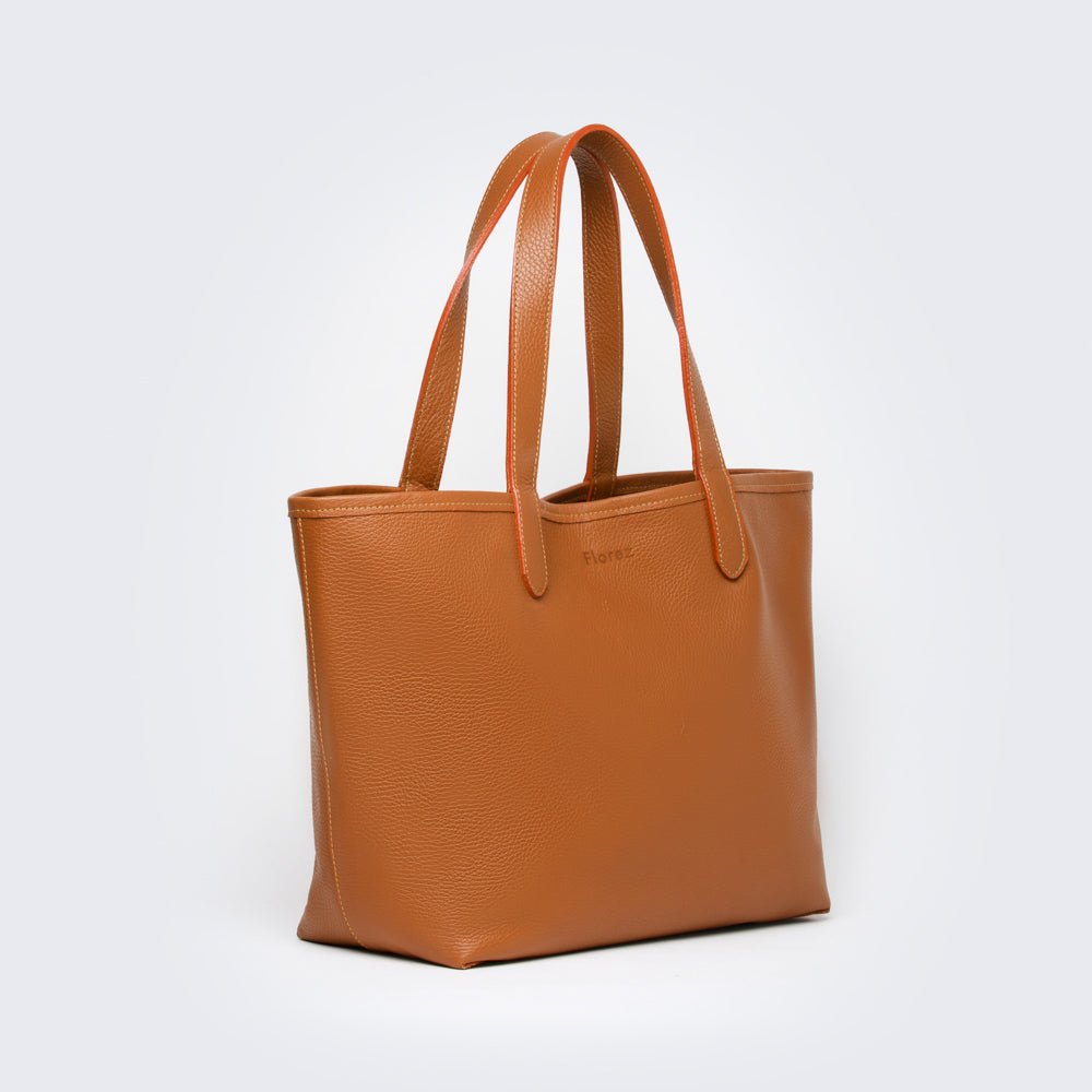 kyle tote caramel