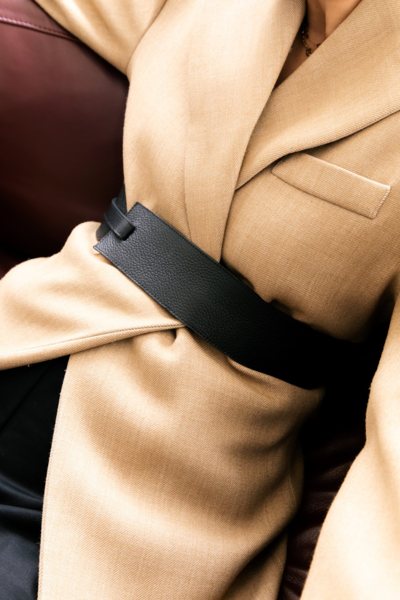 tandil – structured wrap belt